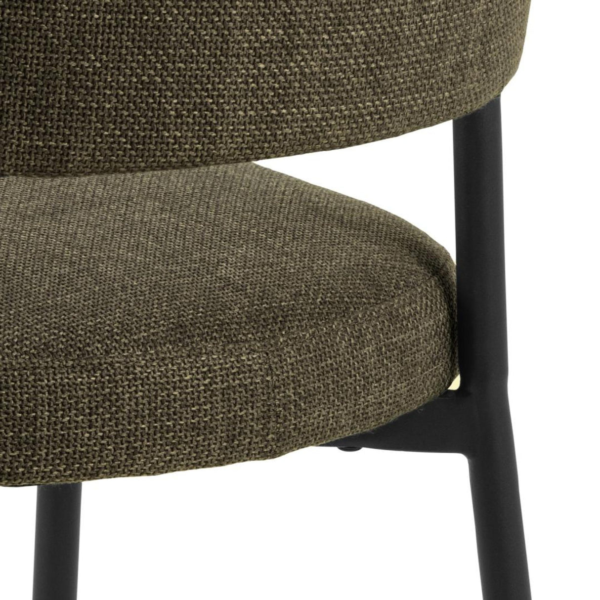 Kaley Matstol Basel tyg Grön