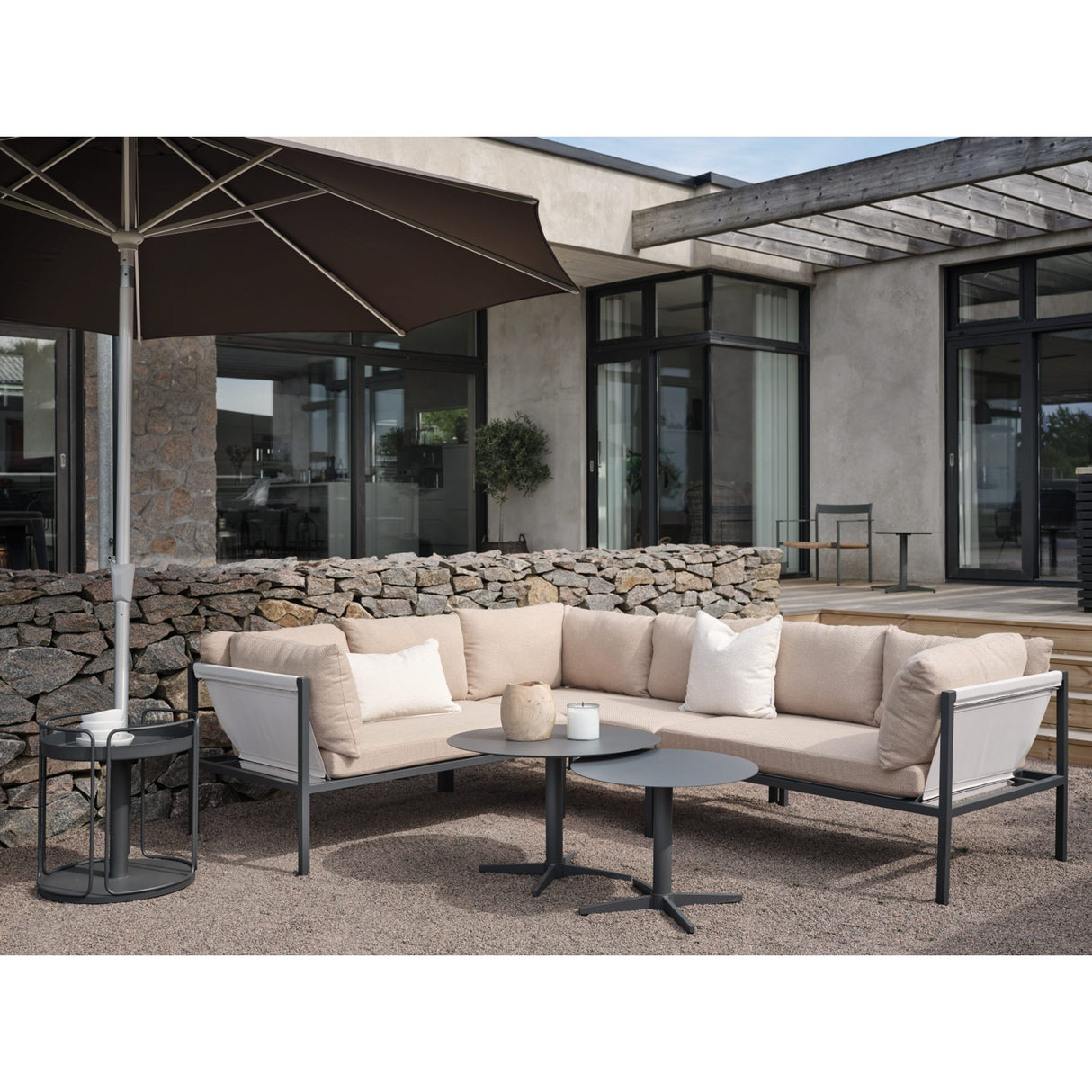 Shady Utesidobord Antracit