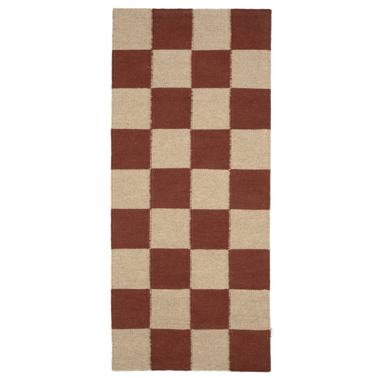 Square Gångmatta Terracotta/Natur