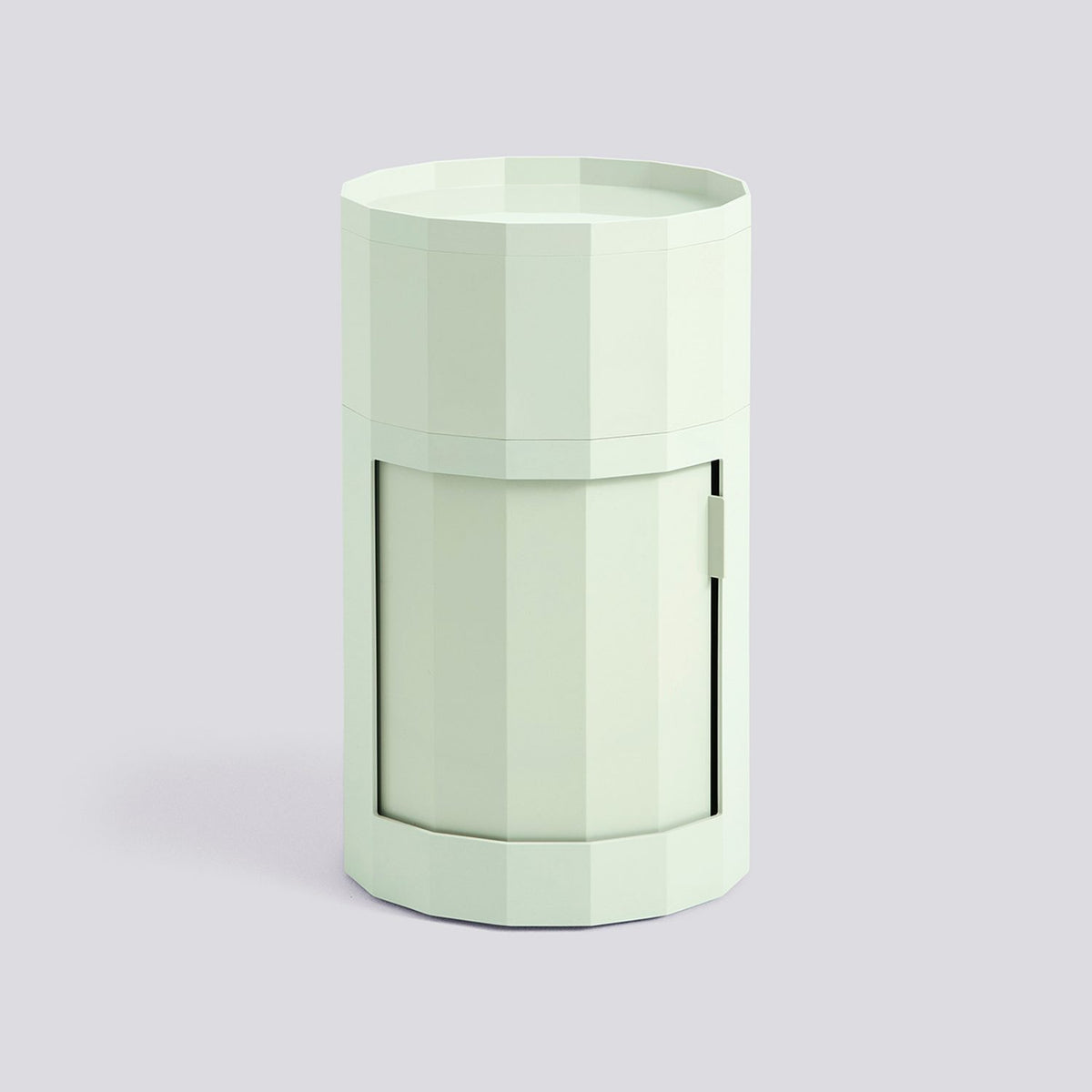 Facet Cabinet 101 38 × 38 × 66 cm Skåp Soft mint