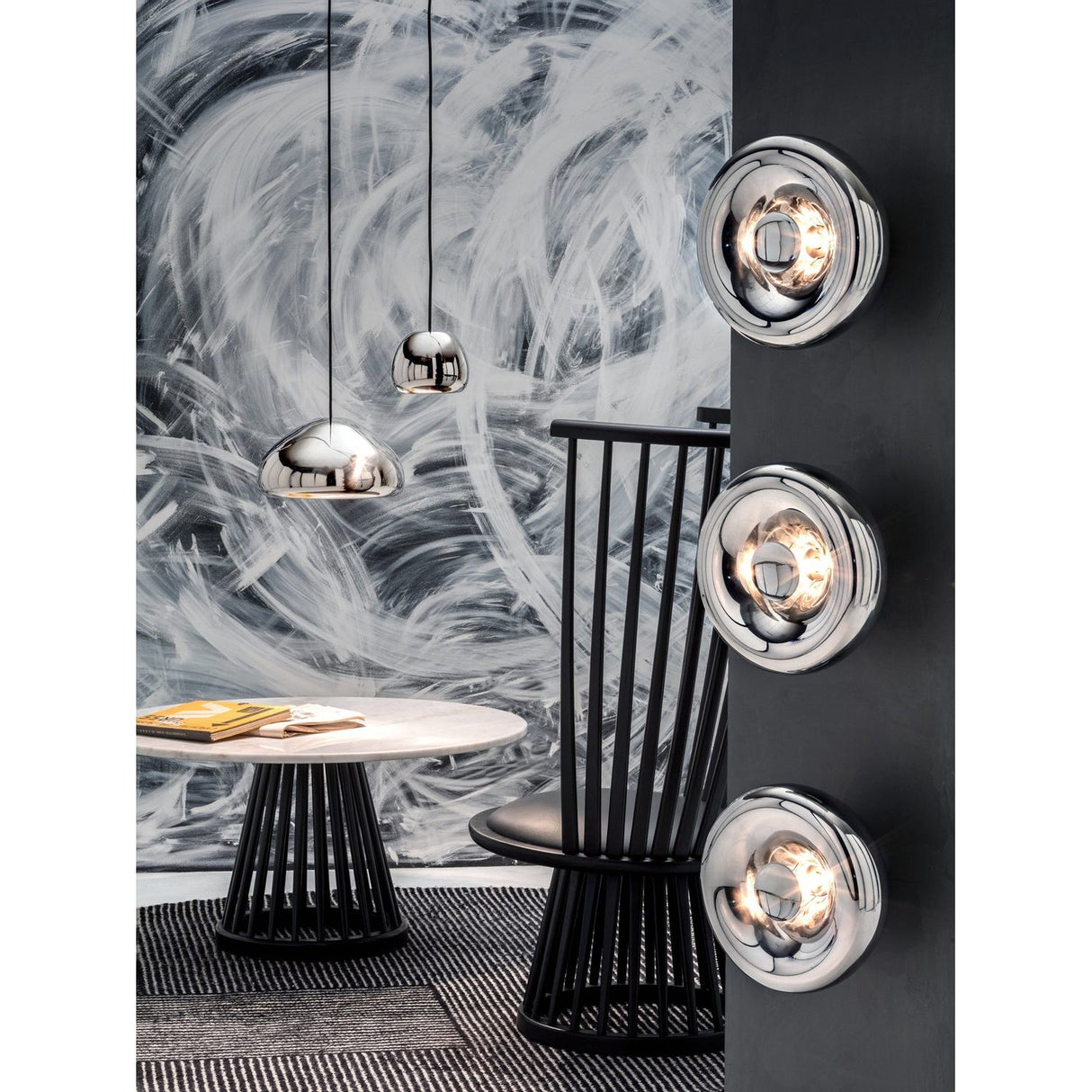 Void Pendellampa Stainless Steel