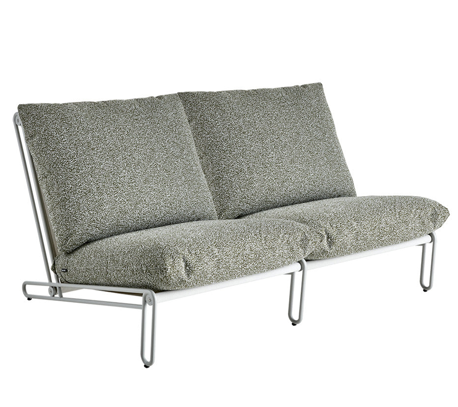 Blixt 2-sits soffa Light Grey/Verde