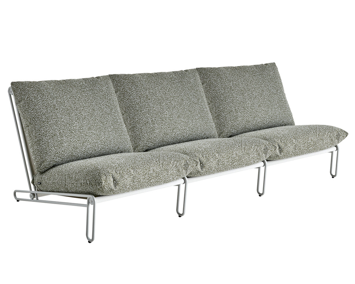 Blixt 3-sits soffa Light Grey/Verde
