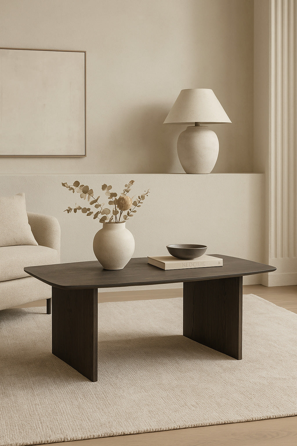 Broholm Soffbord Rökfärgad Ek