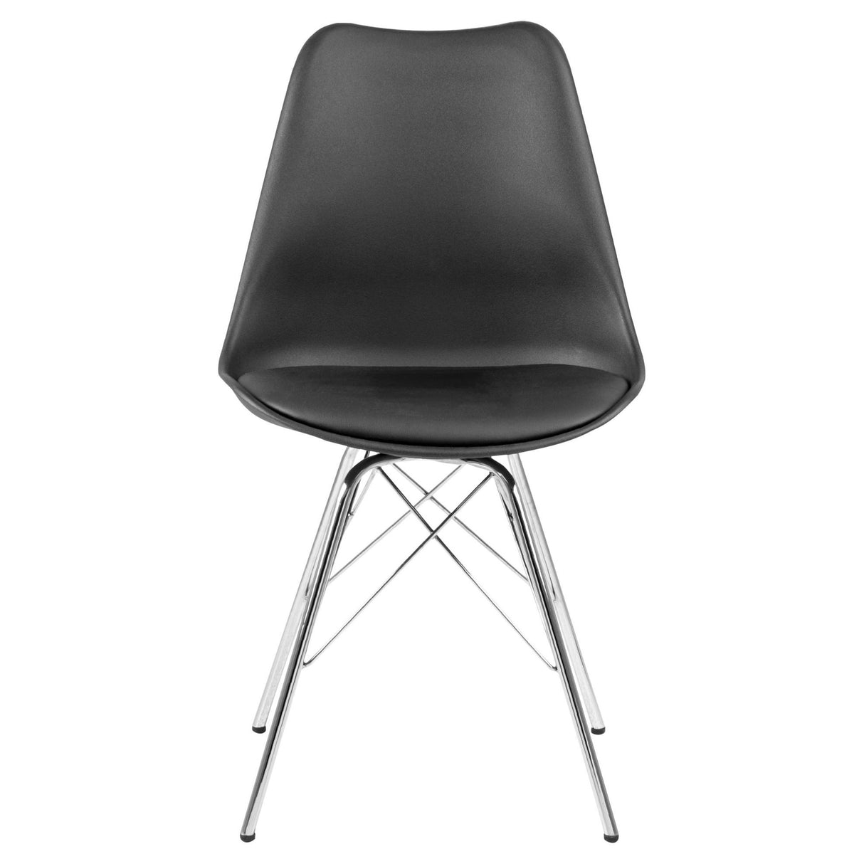 Shibuya Matstol Krom/Svart