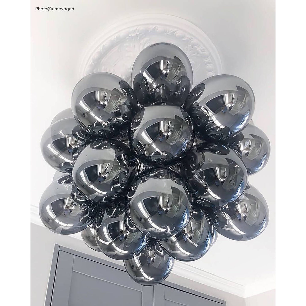 Gross Grande Taklampa Rökgrå