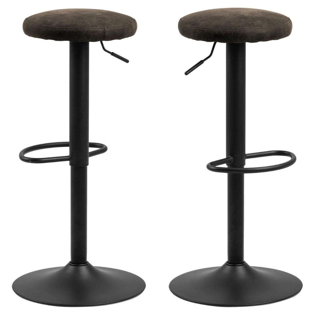 Stiller Barstol Preston tyg Antracit