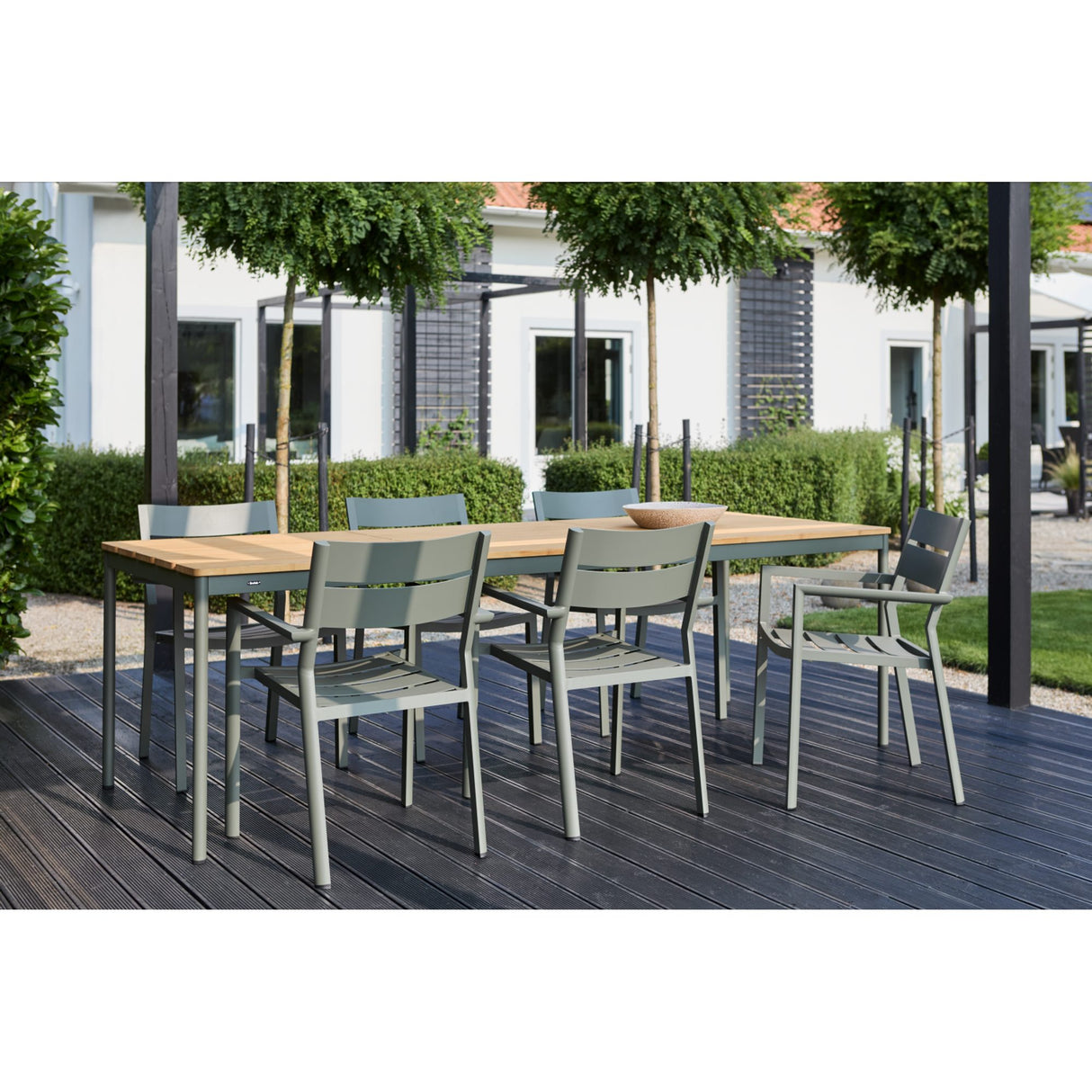 Nox Utebord Nordic Green/Bambu