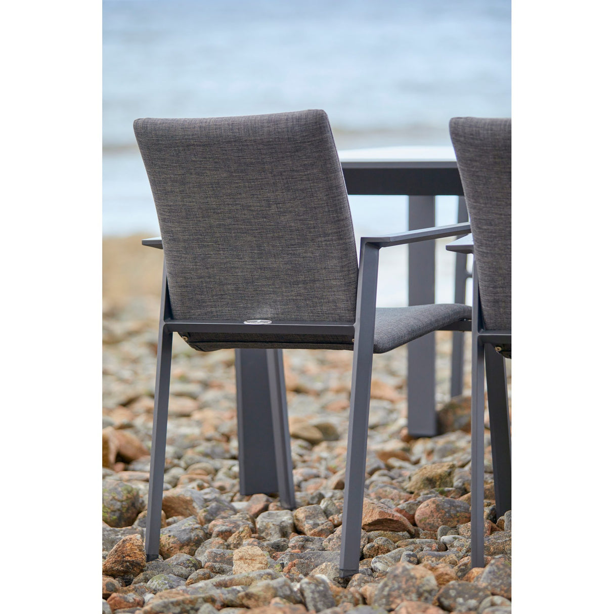 Borgdala Utebord 107x220/340 cm Grå