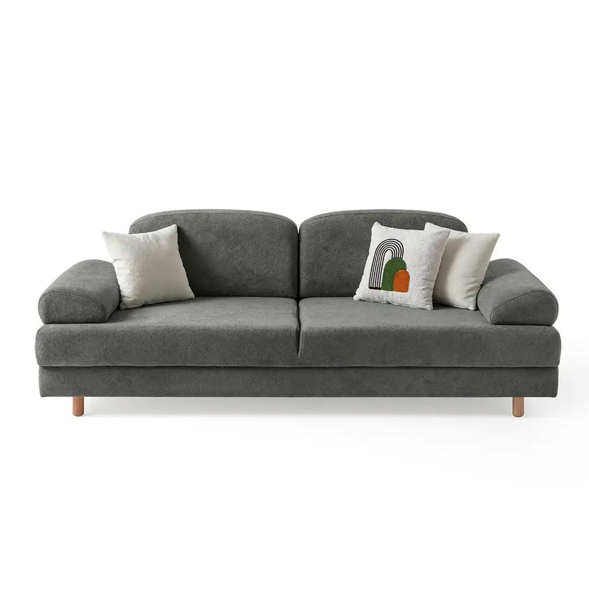 Tupelo 3-sits bäddsoffa Antracitgrå