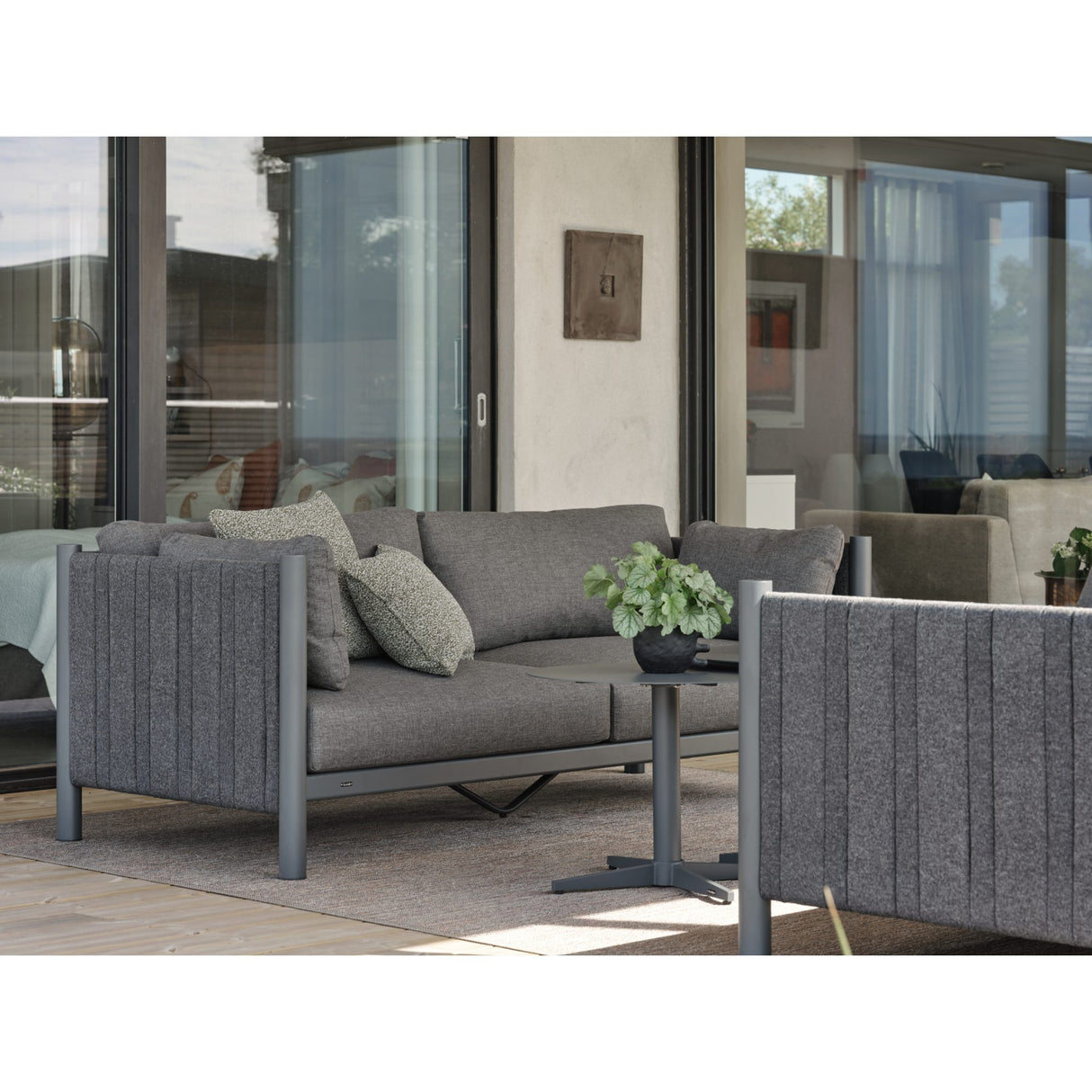 Brad 2,5-sits Utesoffa Antracit/Charcoal Grey