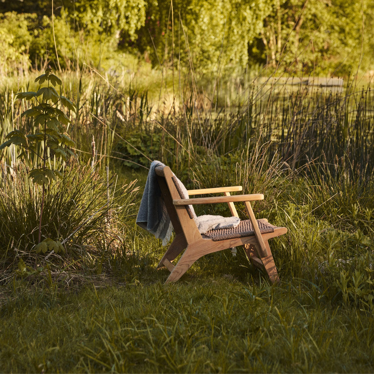 Eya Trädgårdsstol med Viro fläta