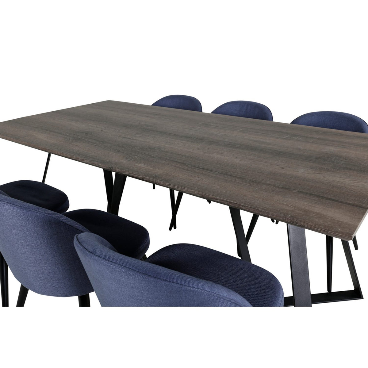 Marina, Velvet Rektangulär matgrupp