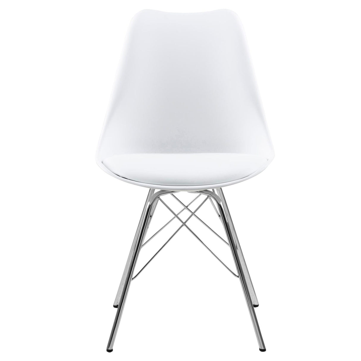 Shibuya Matstol Vit/Krom