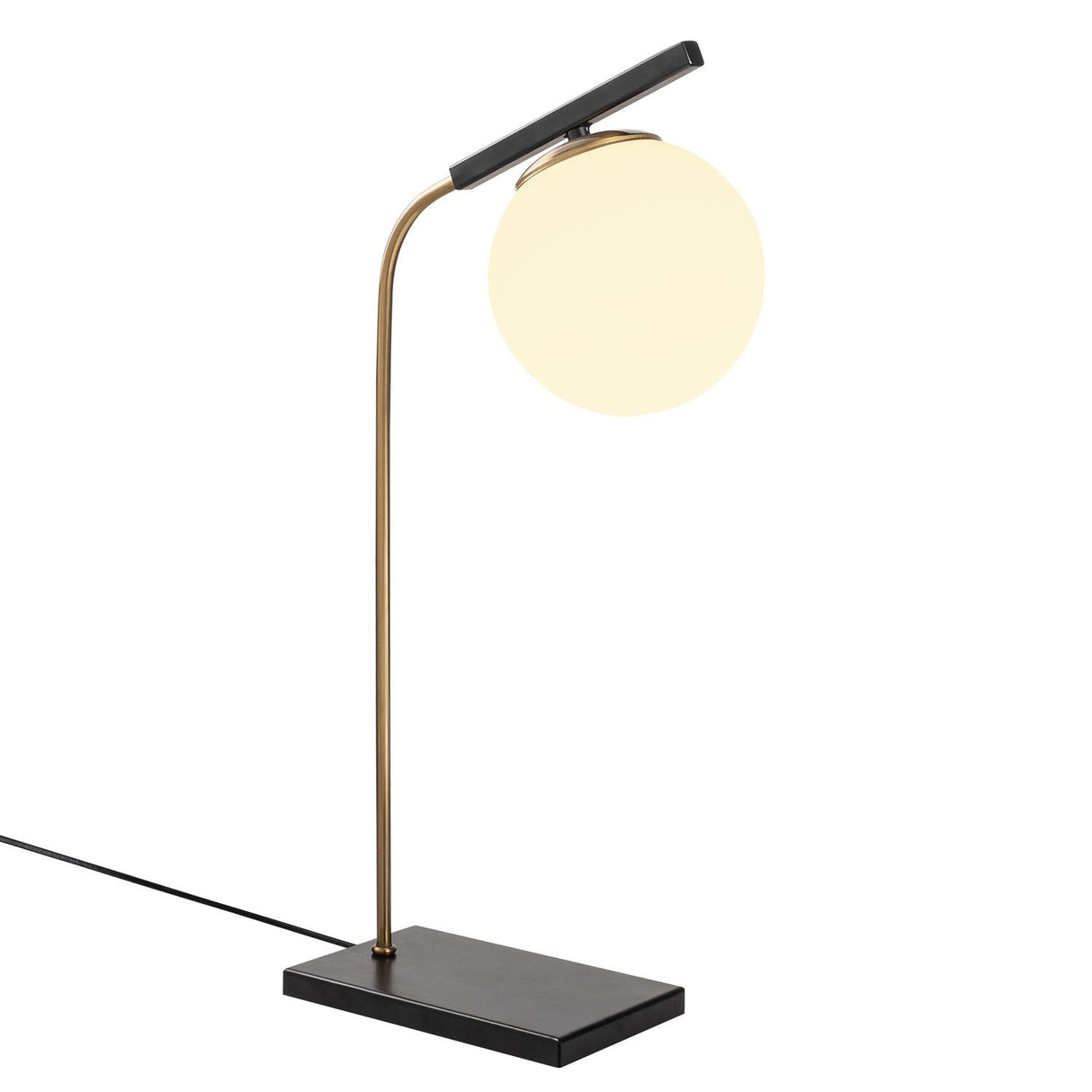 Lima (15 x 26 cm) Guld Svart Bordslampa