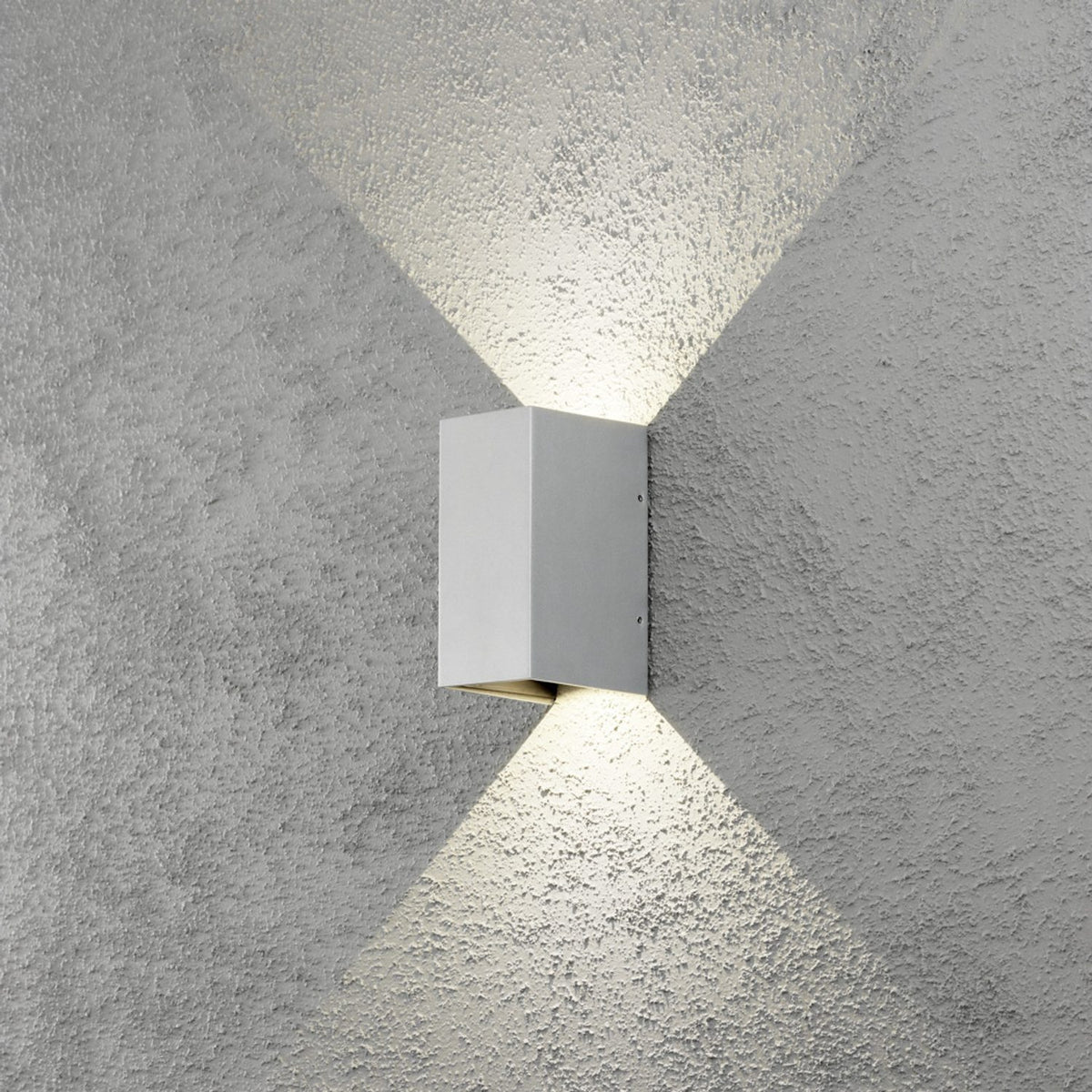 Cremona HP-LED 2x3W 17 cm Vägglampa Ute Grå
