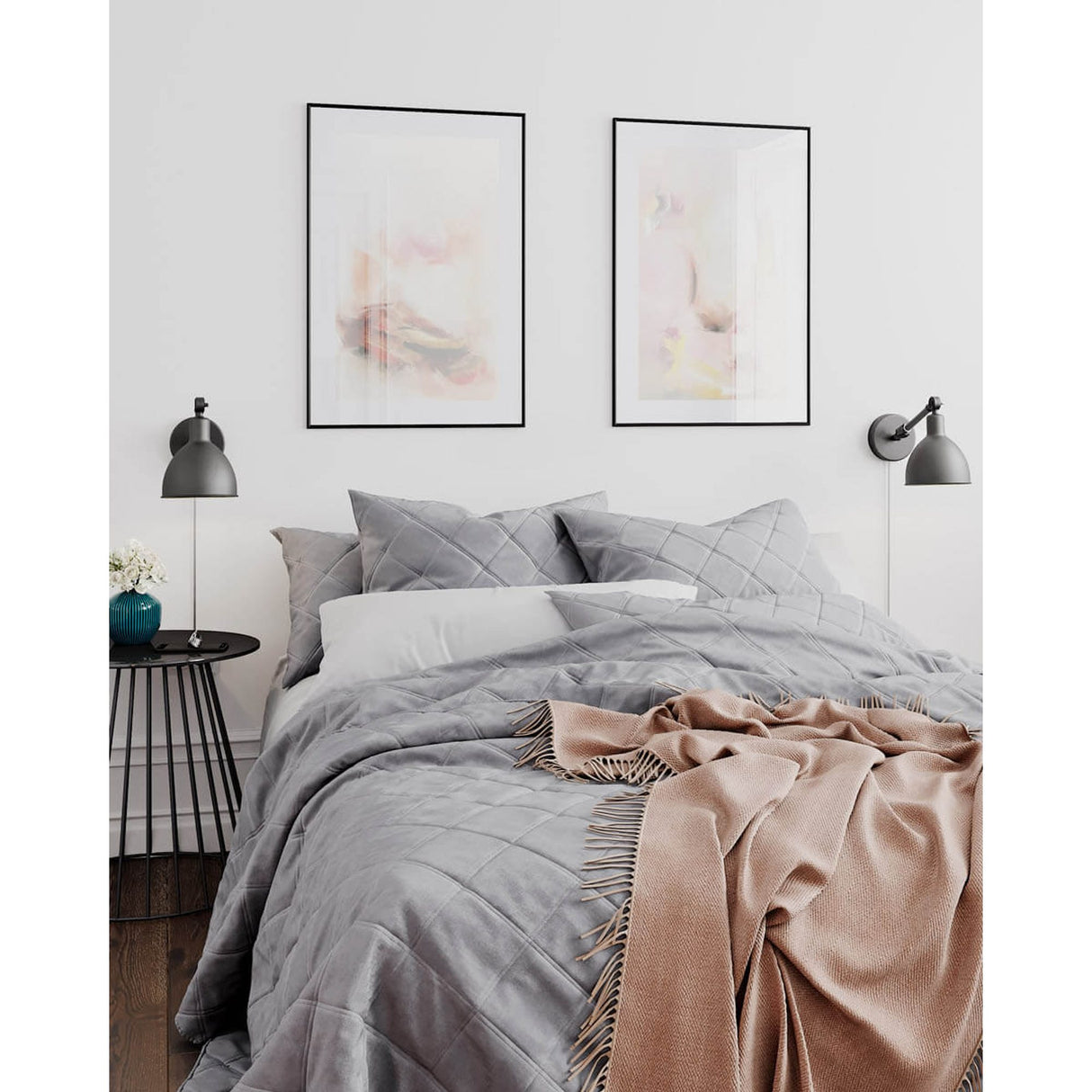 Bazar Mini Vägglampa Sandsvart