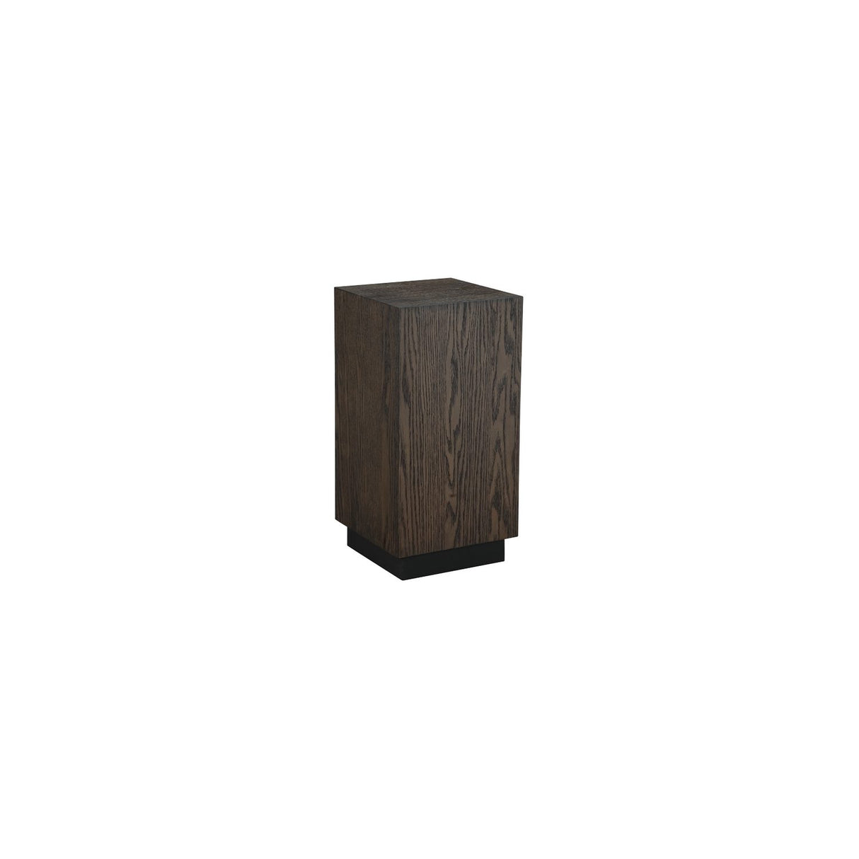 Napoli Piedestal Brunlackad Ek, 60 cm