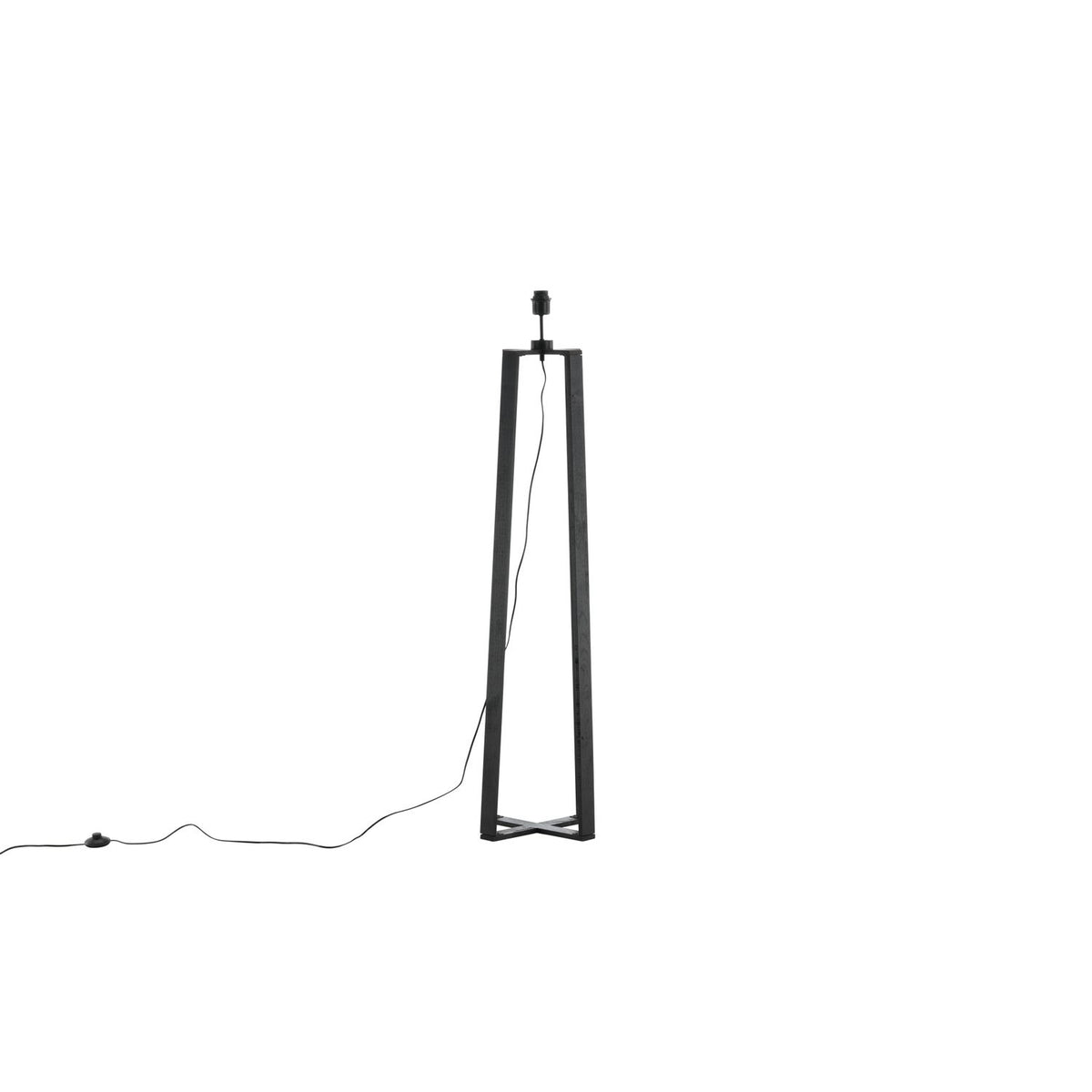 Avspark Golvlampa Svart