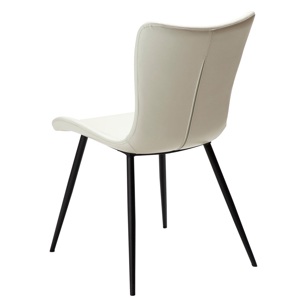 Medusa Stol Bone White Art.Leather, Black