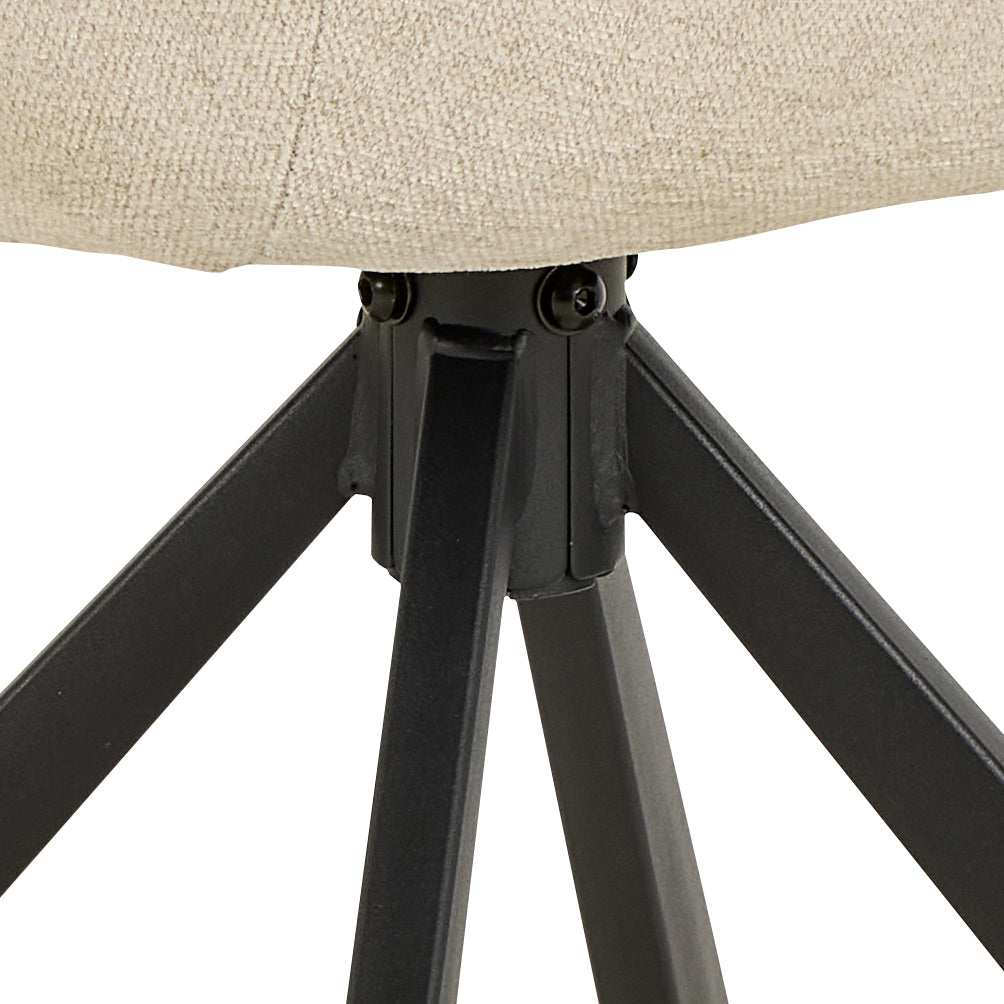 Will Matstol Apia tyg Beige