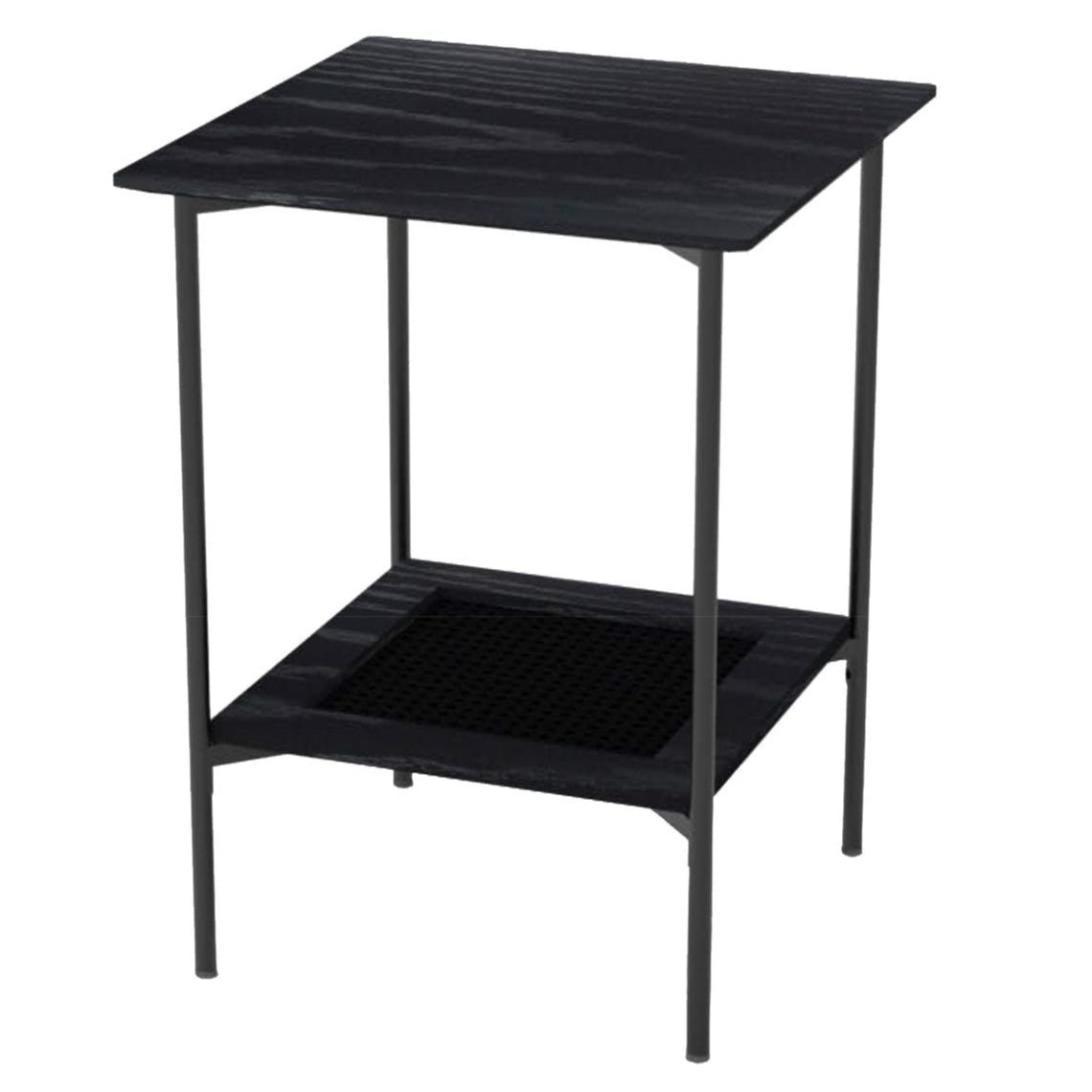 Segmento Sidobord 45x45 cm Svart