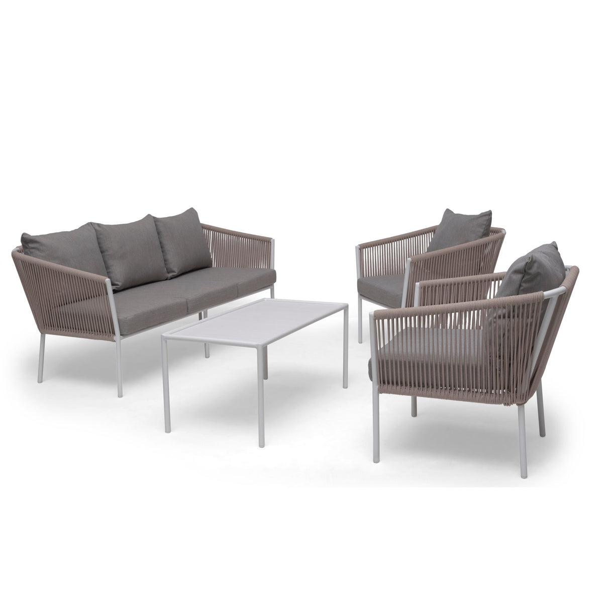 Lersund Soffgrupp Vit/Beige