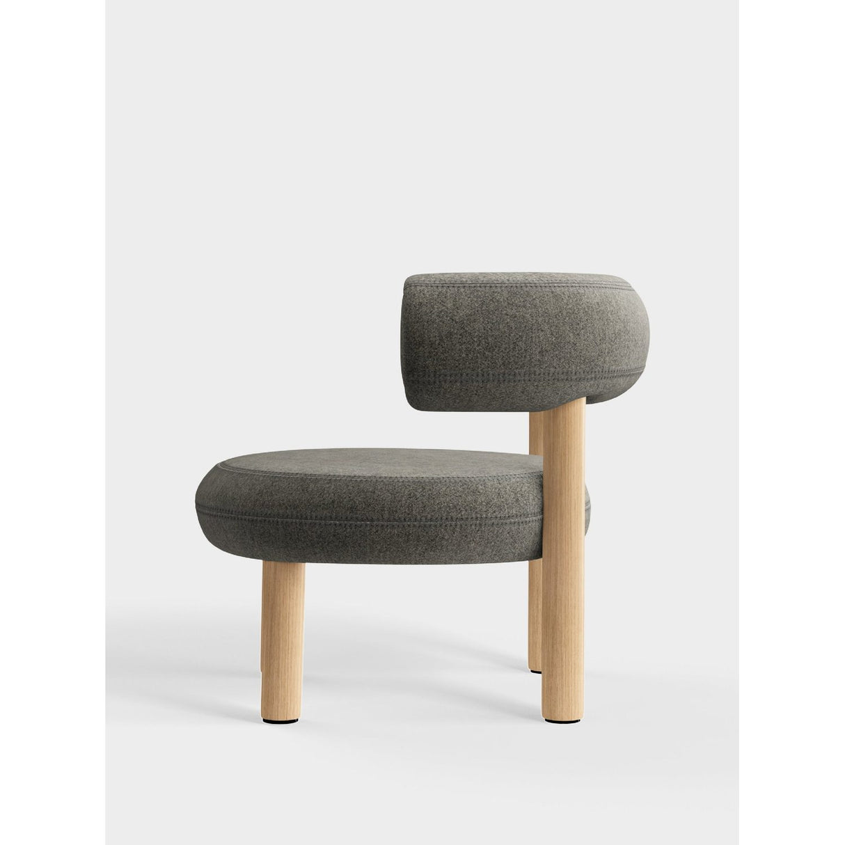Fat Loungestol Melange Nap Grey NAW
