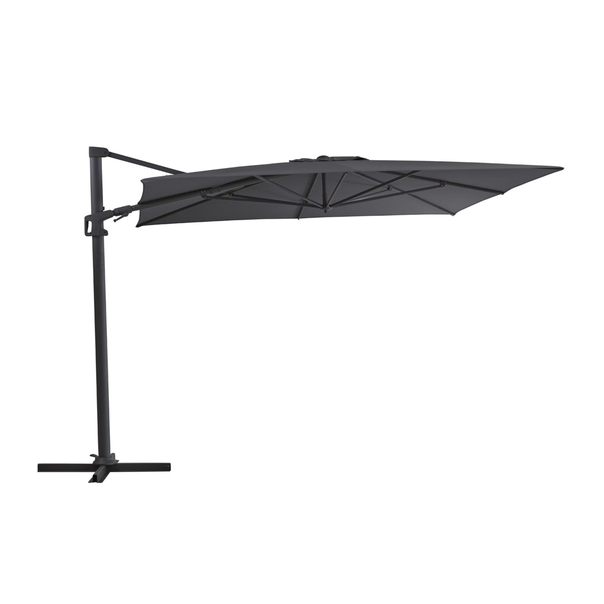 Vinovo Frihängande Parasoll Antracit/Grå, 300 cm