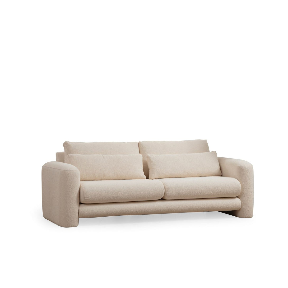 Tallinn (215 x 97 x 73 cm) 3-sitssoffa Creme
