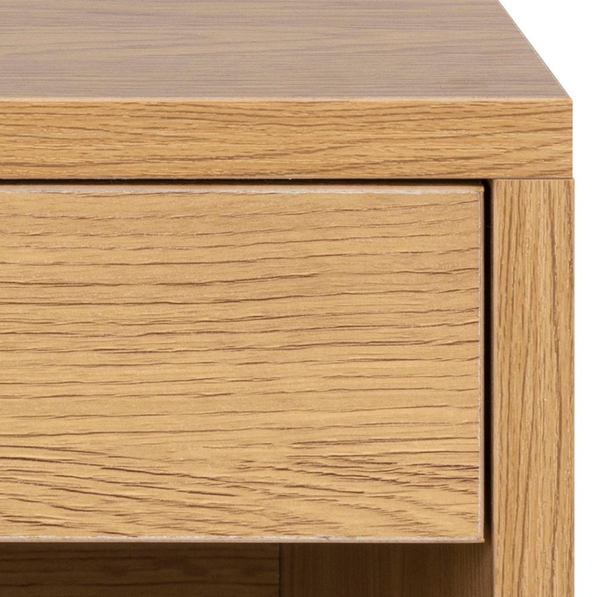 Sandnes Sängbord 24x50x35 cm Vild Ek
