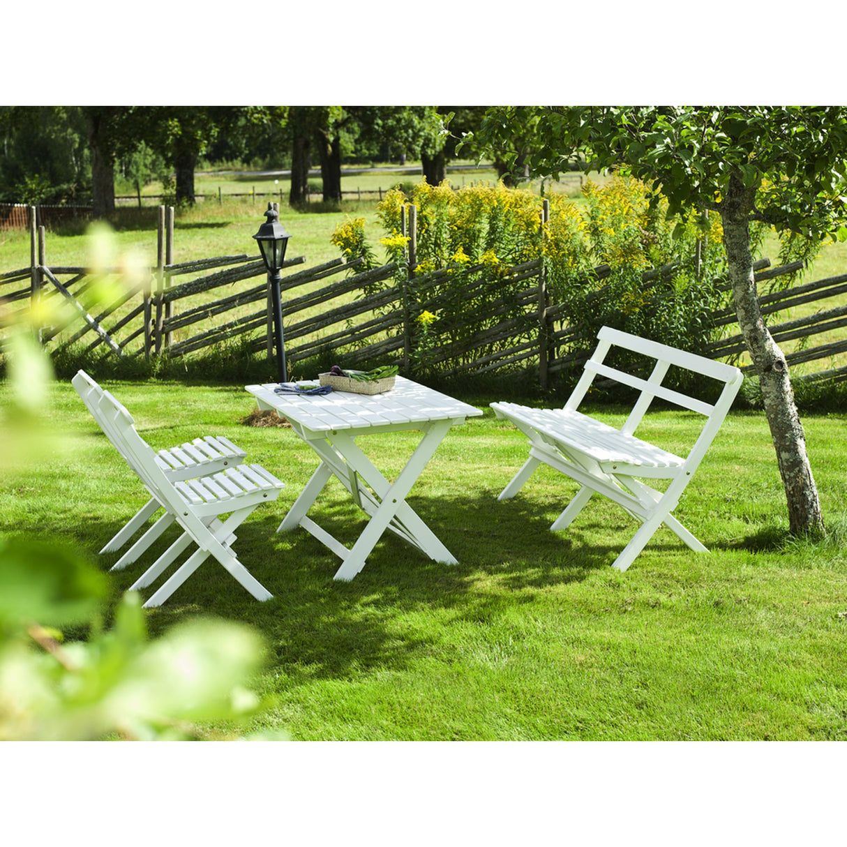 Torpet Utebord 109x67 cm Vit