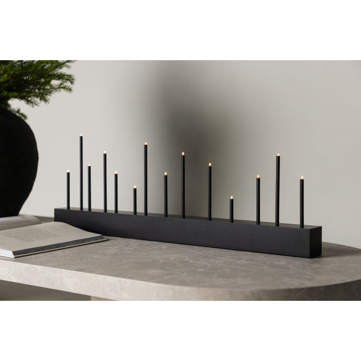 Kungsberget Bordslampa Svart
