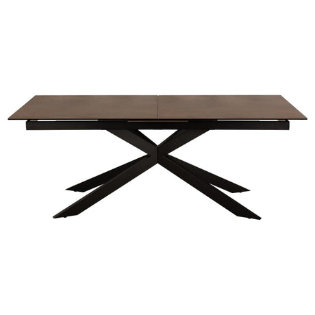 Armand Matbord 100x200-240 cm Rostbrun Lemco