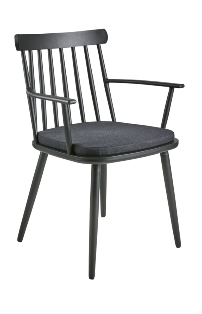 Winsor Karmstol Svart/Raven