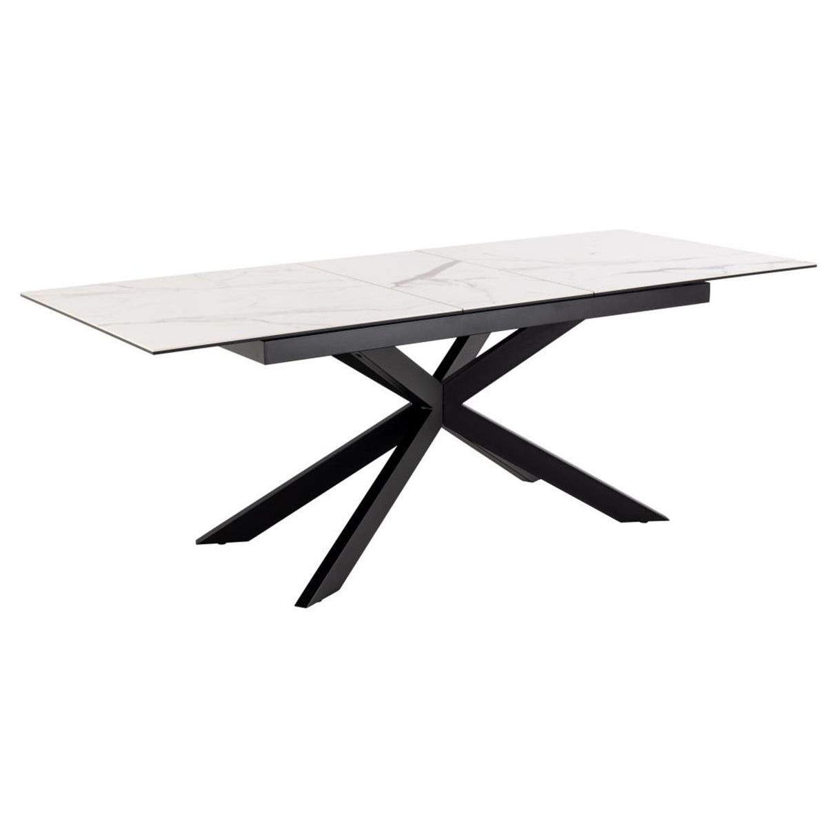 Armand Matbord 90x168-210 cm Vitt Akranes