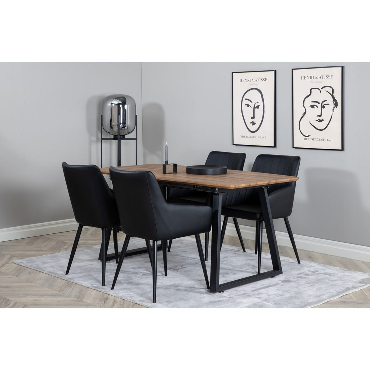 Inca, Comfort Rektangulär matgrupp