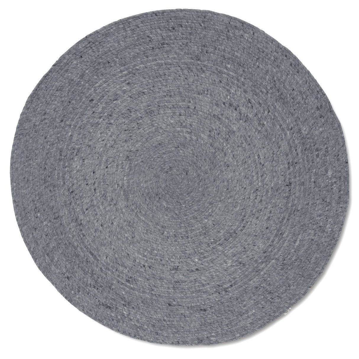 Merino Rund Matta Blå