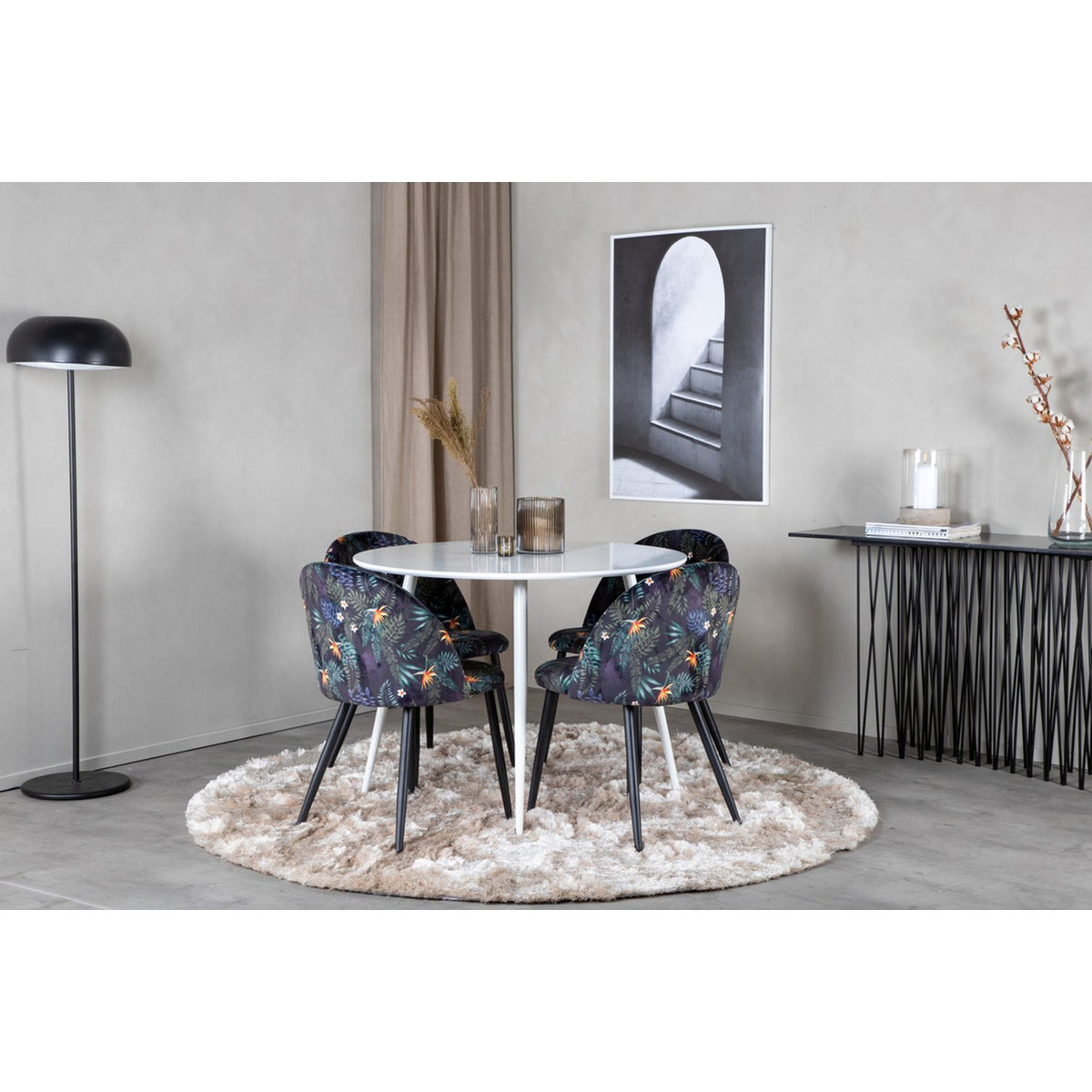 Plaza, Velvet Rund matgrupp