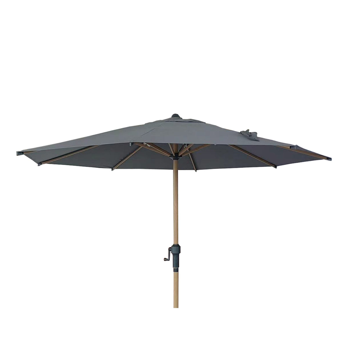 Parasoll 300 cm Mörkgrå