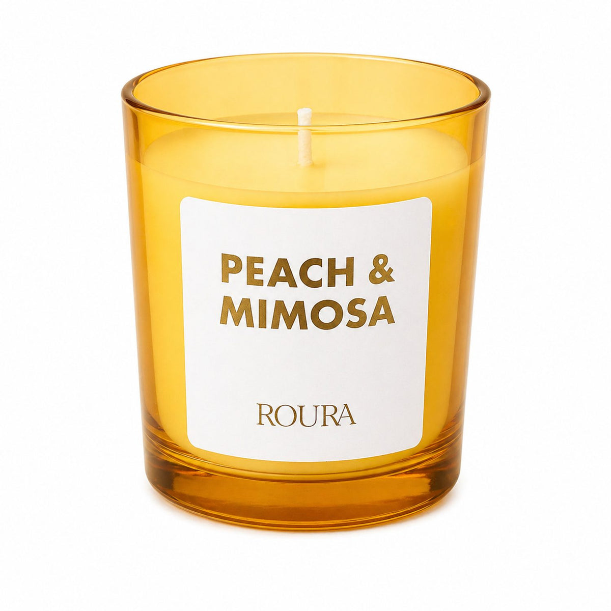 Cheerful Doftljus Peach & Mimosa, 8,5x7cm
