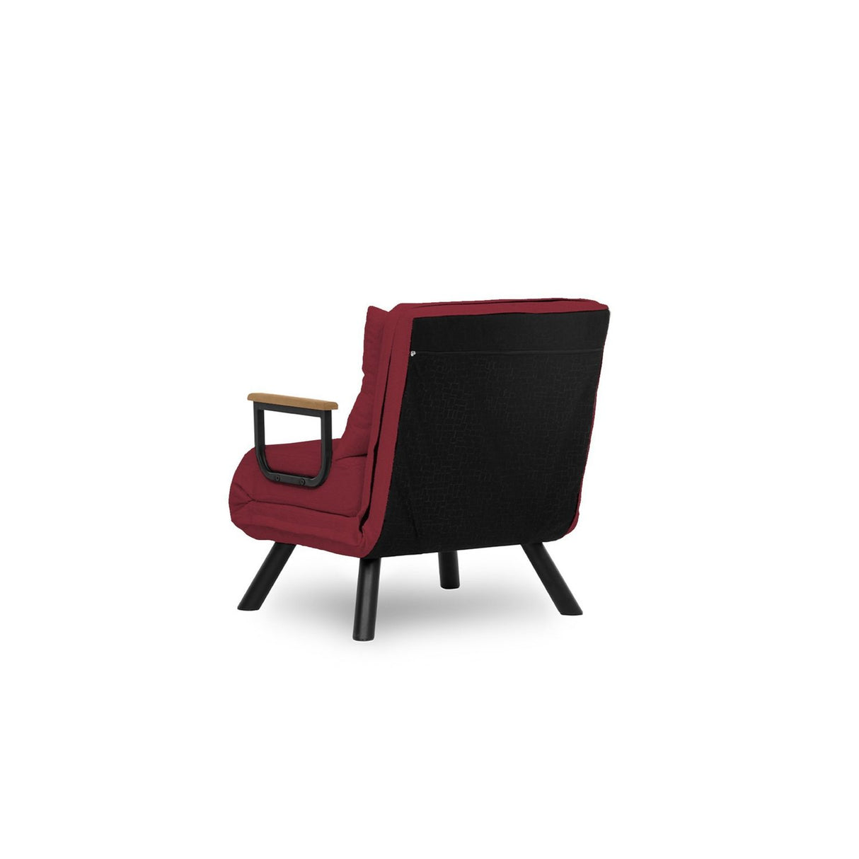Freetown Single (26 x 120 x 60 cm) 1-sits bäddsoffa Vinröd