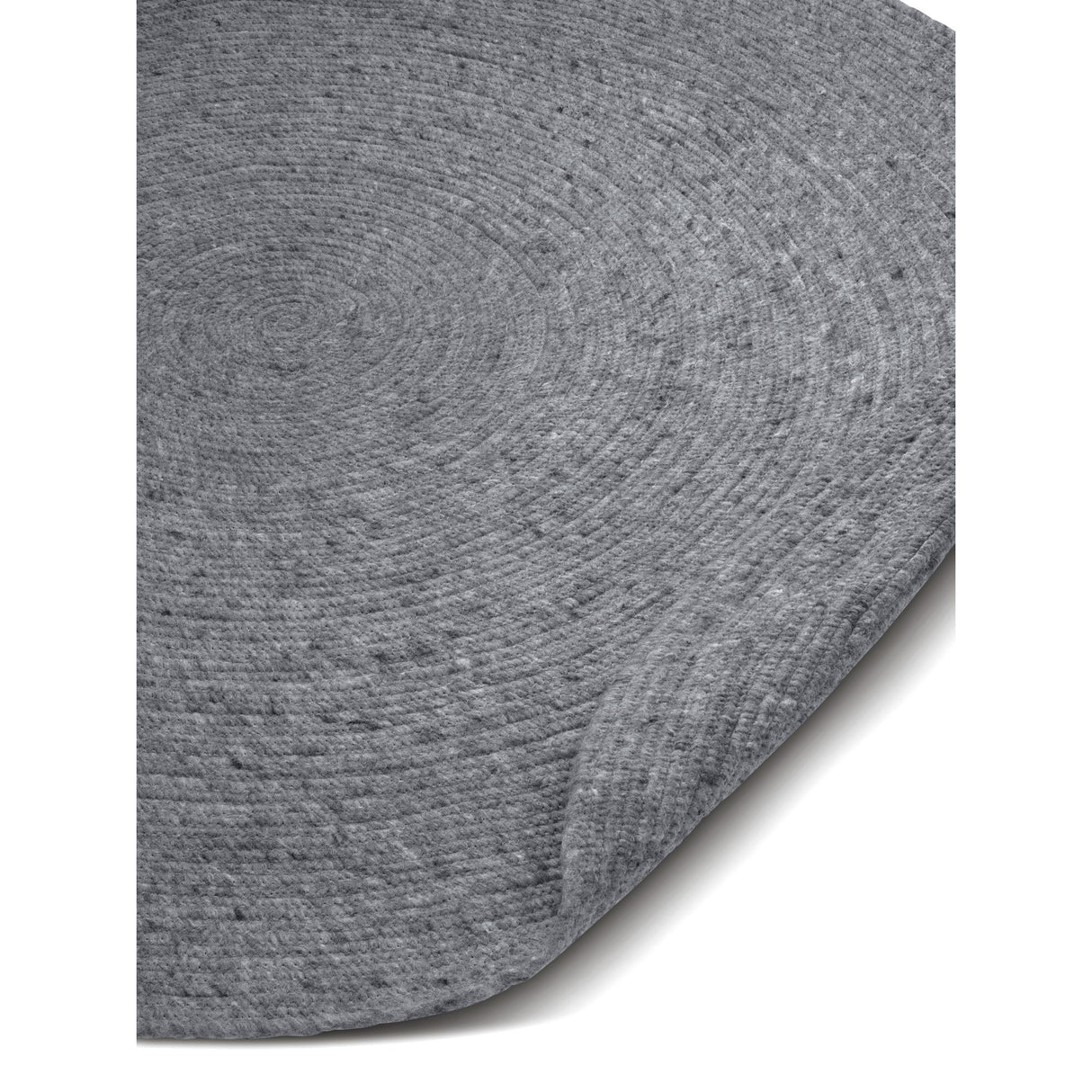 Merino Rund Matta Blå