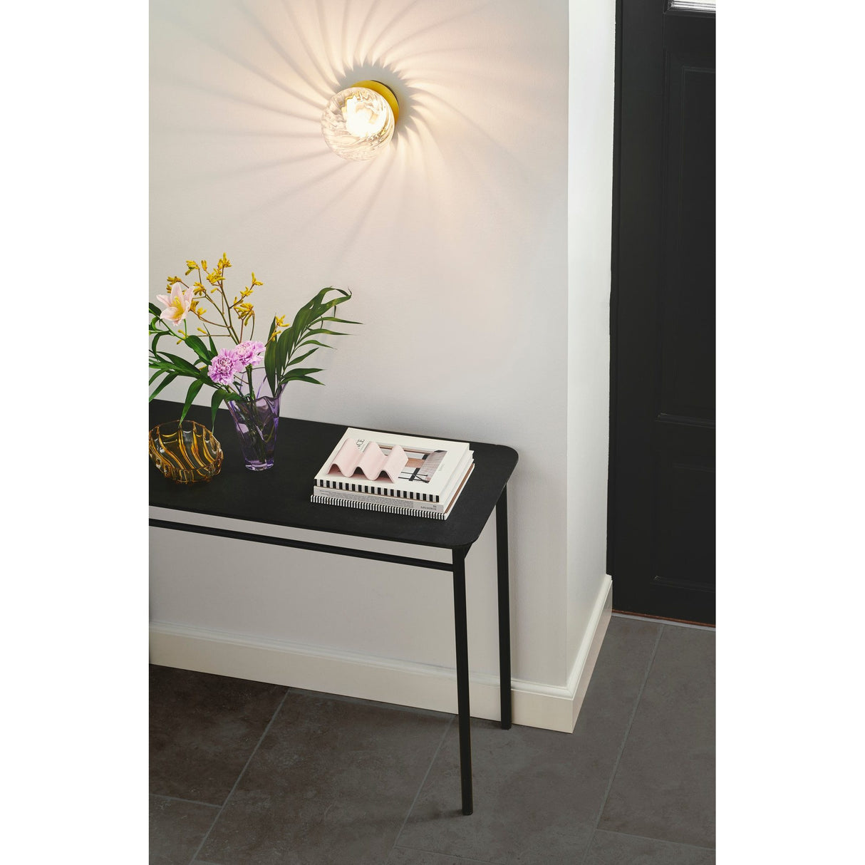 Chisell Mässing Vägglampa