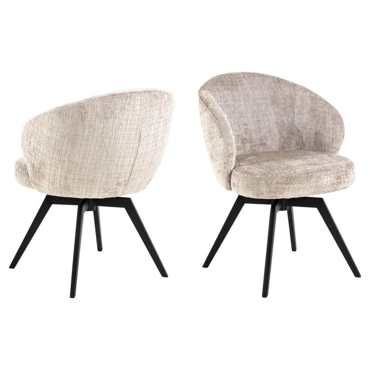 Maribo Karmstol Juto tyg Beige