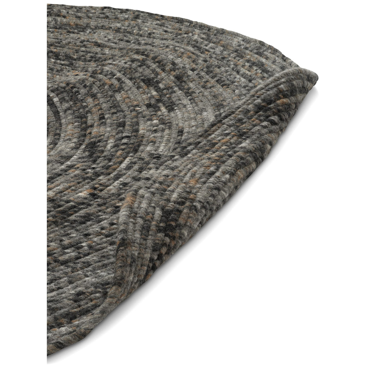 Merino Rund Matta Grå Melange