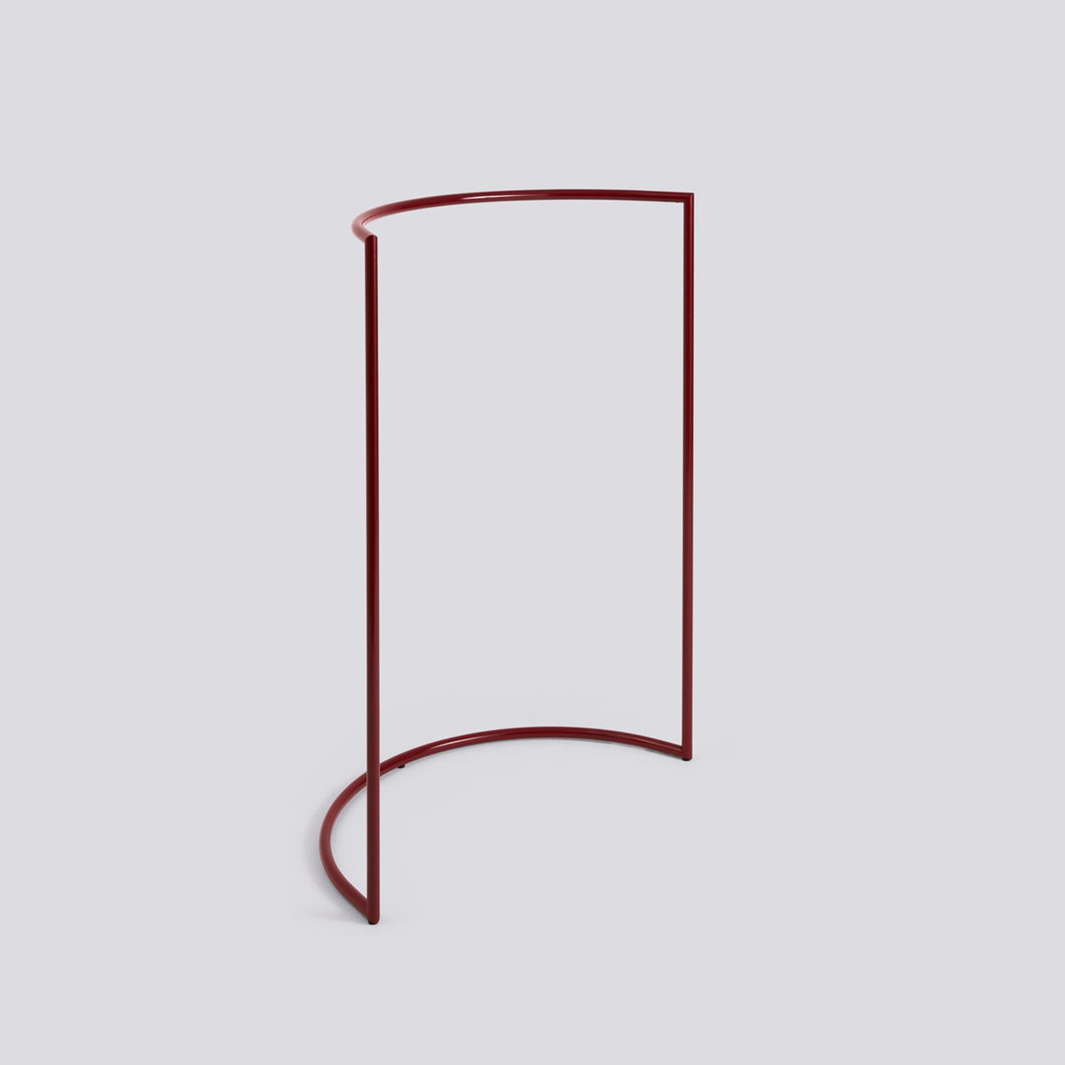 Colour Rack C-form 112 × 54,5 × 150 cm Klädställning Maroon red