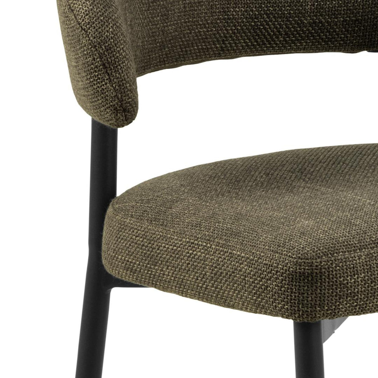 Kaley Matstol Basel tyg Grön