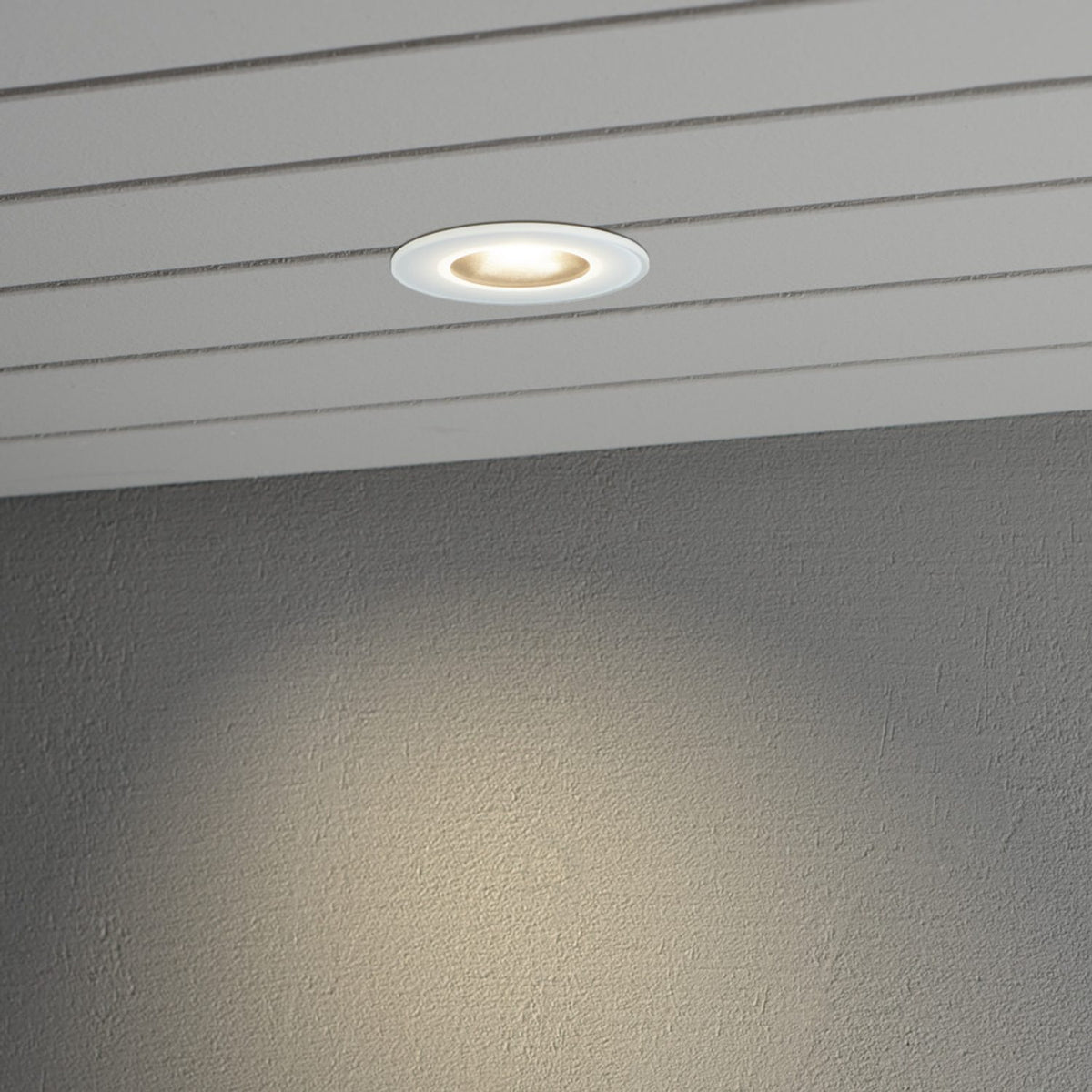 Infälld HP-LED 6W 10.5 cm Taklampa Ute Vit