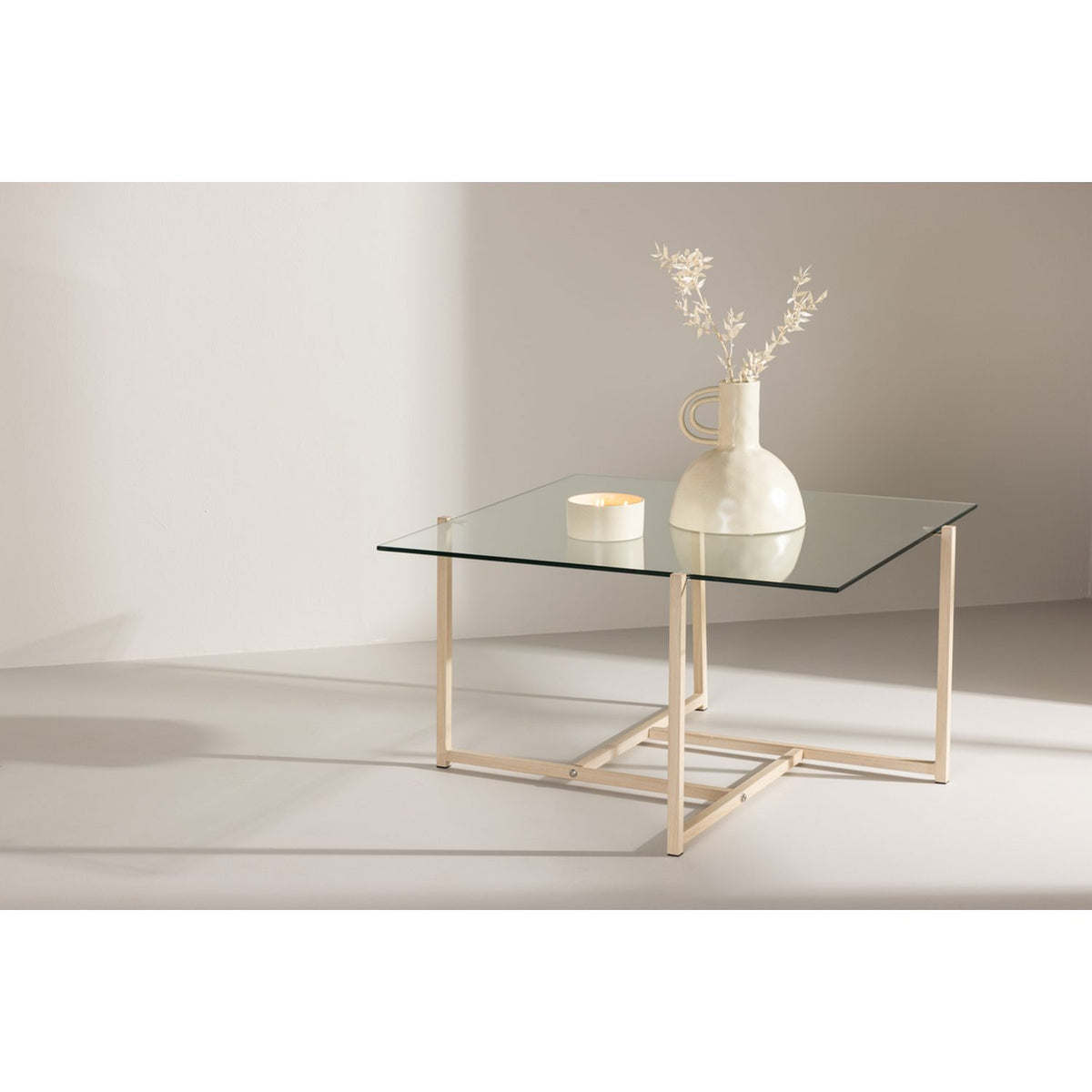 Hybrid Soffbord Klar, 80 x 80